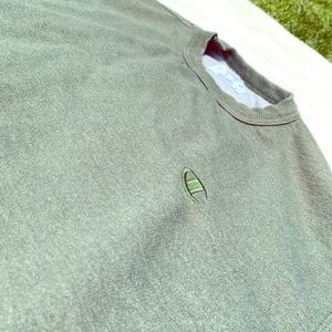 Olive Green Champion Crewneck size L